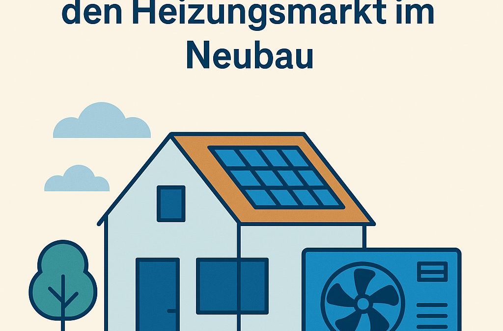Wärmepumpen dominieren den Heizungsmarkt im Neubau
